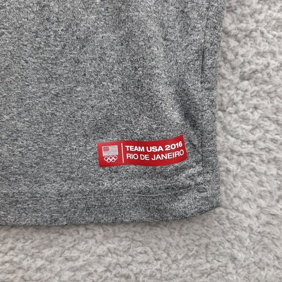 Team USA 2016 Rio De Janeiro Olympics Gray T-Shirt Mens Large - Picture 2 of 7